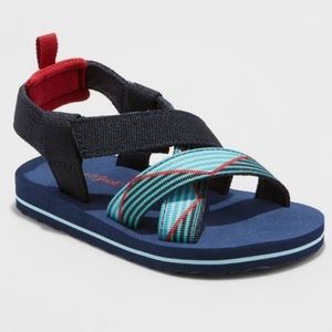 Toddler boys Grant footbed sandals Navy Cat&Jack
